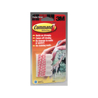 3M 17024 COMMAND ADHESIVE POSTER STRIPS PACK 12