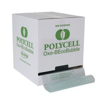 GREEN BUBBLE WRAP DISPENSER BOX 375x50m PERF 500mm