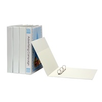 MARBIG INSERT BINDER A3 3D 38MM PORTRAIT PVC WHITE