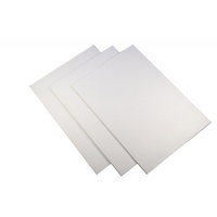 QUILL CARDBOARD 510x365mm 200GSM  WHITE PACK 100