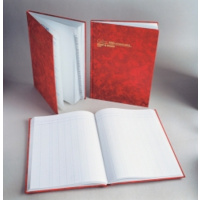 COLLINS 3880 SERIES ACCOUNT BOOK A4 INDEXED THROUGH 84 LEAF