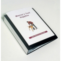 MARBIG CLEARVIEW DISPLAY BOOK 36 POCKET BLACK 