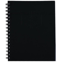 SPIRAX 511 HARD COVER NOTEBOOK A5 225x175mm BLACK 200 PAGES