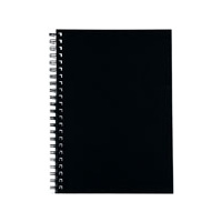 SPIRAX 512 A4 HARDCOVER SPIRAL NOTEBOOK 200 PAGES BLACK 