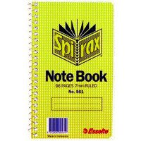 SPIRAX 561 SIDE OPENING 14X87MM NOTEBOOK 96 PG