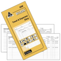 WILDON TRAVEL AND EXPENSES DIARY  # 85W