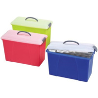 CRYSTALFILE CARRY CASE SUMMER COLOUR ASSORTED
