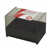 SYSTEM CARD BOX 5x3  76x127mm DARK CHARCOAL