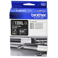 BROTHER LC-139XL INKJET CARTRIDGE BLACK