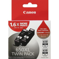 CANON PGI650XL INK CARTRIDGE HIGH YIELD TWIN PACK