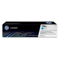 HP CE311A NO. 126A TONER CARTRIDGE CYAN