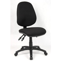 SUPREME FULLY ERGONOMIC OFFICE CHAIR BLACK