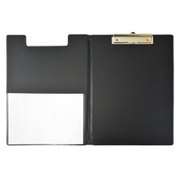 BANTEX PVC CLIPFOLDER A4 BLACK