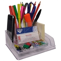 ITALPLAST I 35CLR DESK ORGANISER CLEAR