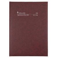 COLLINS APPOINTMENT DIARY 140 A4 DAY 15 MINUTE 