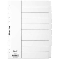 BANTEX A4 10 TAB MANILLA WHITE DIVIDER