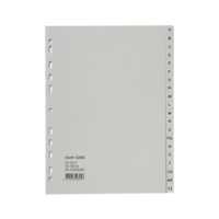 BANTEX A4 A-Z PVC GREY DIVIDER