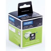 DYMO 99010 ADDRESS LABEL 89x28mm 2 x ROLL 130  BOX 260