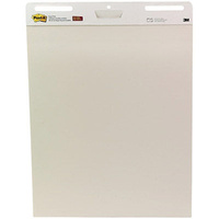3M 559 POST IT EASEL PAD 635 x 775MM WHITE 30 SHEETS