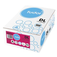 TUDOR DL 110x220 PLAIN SECRECTIVE SELF SEAL ENVELOPE 140074 BOX 500