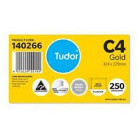 TUDOR C4 KRAFT HEAVY 324x229 100GSM P N S ENV 140266 BOX 250 