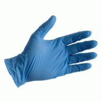 NITRILE GLOVES LARGE BOX 100