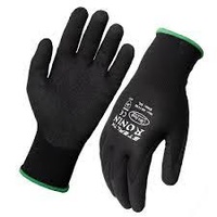 RONIN GLOVE WITH NITRILE COATED PALM SIZE 9 EACH