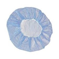 NON WOVEN HAIR NET CRIMP 21" BLUE CARTON 1000"