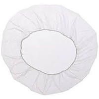 NON WOVEN HAIR NET CRIMP 21" WHITE BOX 100