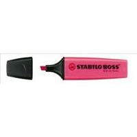 STABILO BOSS HIGHLIGHTER PINK EACH