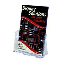 DEFLECT-O 77001 BROCHURE HOLDER A4 SINGLE TIER