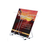 DEFLECT-O 78145 WIRE BROCHURE HOLDER A4 SINGLE TIER 