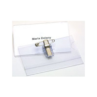 REXEL CONVENTION CARDHOLDERS PIN AND CLIP BOX 50