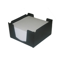 ITALPLAST I 130PBLK MEMO CUBE WITH PAPER BLACK