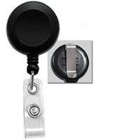 RETRACTABLE ID HD CARD HOLDER  WITH METAL BELT CLIP 