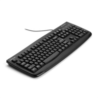 KENSINGTON PRO FIT WIRED USB/PS2 WASHABLE KEYBOARD BLACK