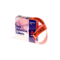 AVERY 937252 MESSAGE LABELS FRAGILE 19x64mm BOX 250