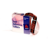 AVERY 937259 MESSAGE LABELS URGENT ACTION 19x64mm BOX 125