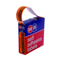 QUIK STIK LABEL URGENT ACTION 19x63mm 125 LABELS
