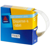 AVERY 937209 GENERAL USE LABELS 13x24mm WHITE BOX 900