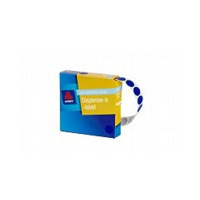 AVERY 937236 ROUND LABELS 14mm BLUE BOX 1050