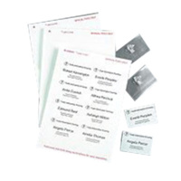 AVERY 947002 L7418 NAME BADGE CARD REFILLS 86.5x55.5mm WHITE 8 PER SHEET  PACK 200