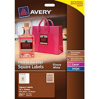 AVERY 980015 L7119 PRODUCT LABEL SQUARE WHITE PACK 350