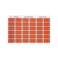 AVERY 43301 A SIDE TAB COLOUR CODING LABELS PINK PACK 180