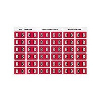 AVERY 43302 B SIDE TAB COLOUR CODING LABELS MAGENTA PACK 180