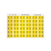 AVERY 43305 E SIDE TAB COLOUR CODING LABELS YELLOW PACK 180