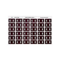 AVERY 43311 K SIDE TAB COLOUR CODING LABELS BROWN PACK 180
