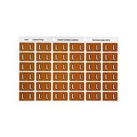 AVERY 43312  L SIDE TAB COLOUR CODING LABELS MUSTARD PACK 180