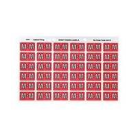 AVERY 43313 M SIDE TAB COLOUR CODING LABELS PINK PACK 180