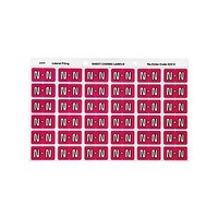 AVERY 43314 N SIDE TAB COLOUR CODING LABELS PACK 180